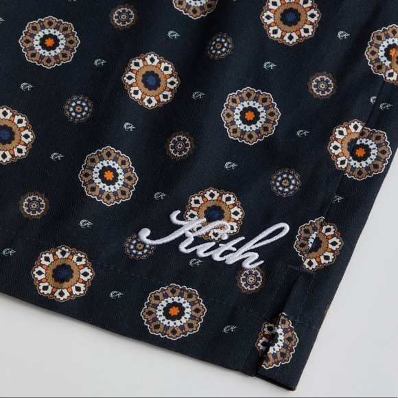 Kith Silk Medallion Active Short